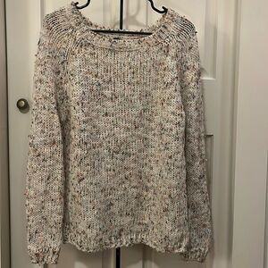 Long sleeve knit sweater